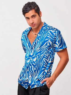 Camisa Solapa Zebra BL