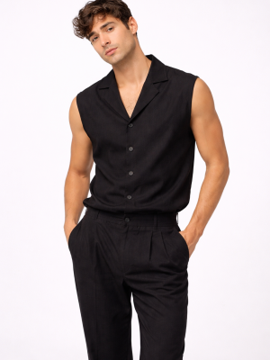 Conjunto Tank Ek´Bich Lino