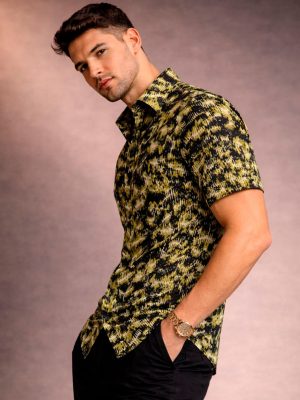 Camisa Clásica Musgo