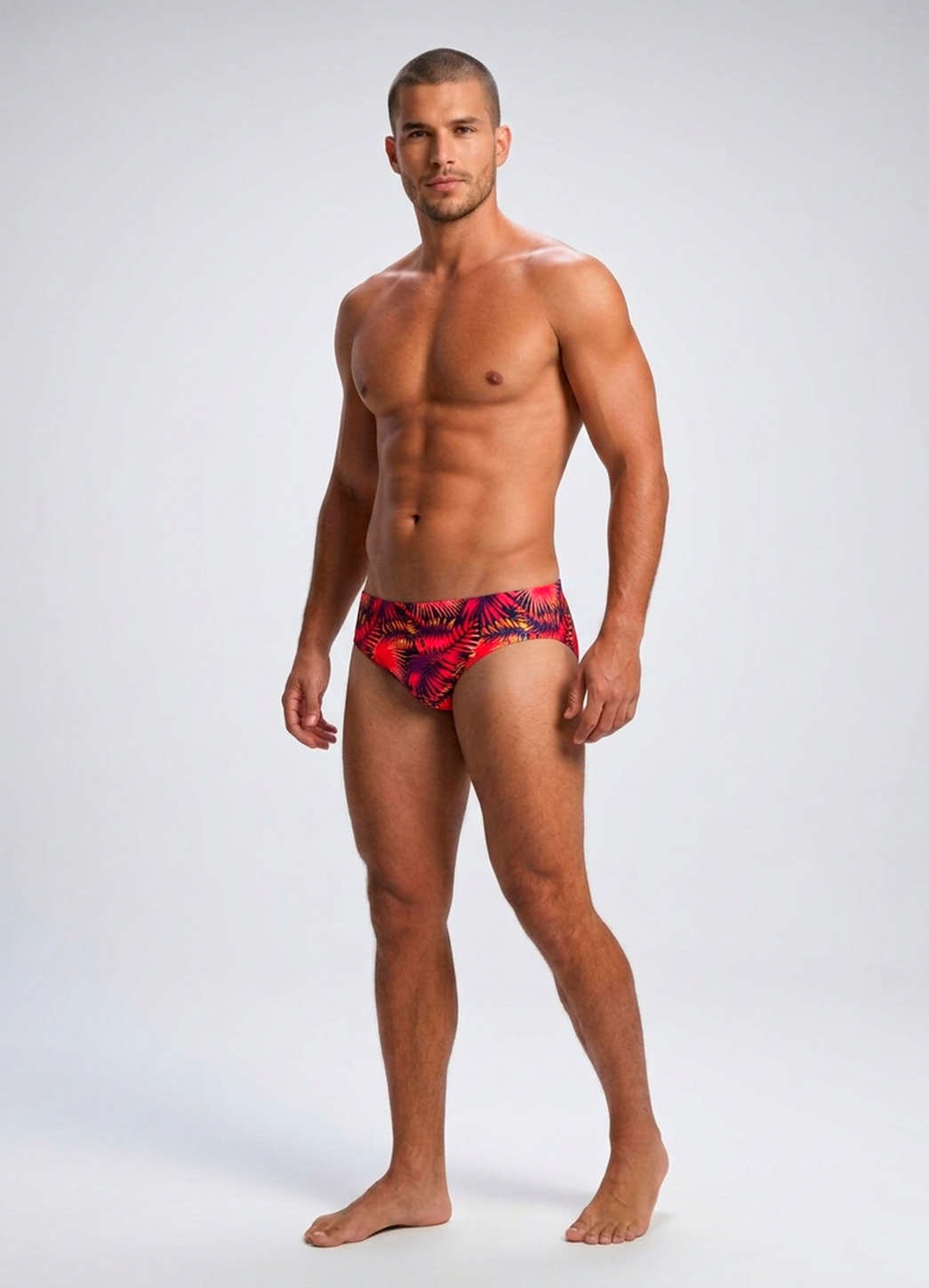 Traje Bañador Red Palm