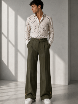 Pantalon Fitz Pinstripe